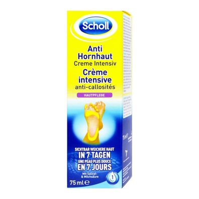 Scholl Anti-Hornhaut Intensiv Fußcreme 75,0 ml