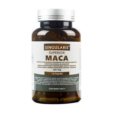 Singularis Premium Maca 120 Kapseln - Hochdosiert und Rein