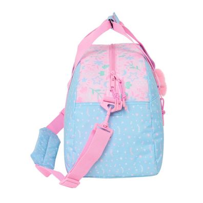 Sporttasche BlackFit8 Smile Rosa Hellblau 50 x 26 x 20 cm