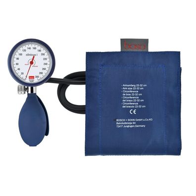 boso Blutdruckmessgerät clinicus I Ø 60 mm blau