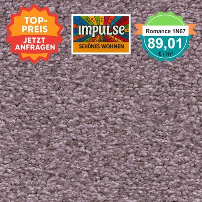 Vorwerk Romance 1N67 Velours Teppichboden 4 m breit versandkostenfrei ab 5 m²