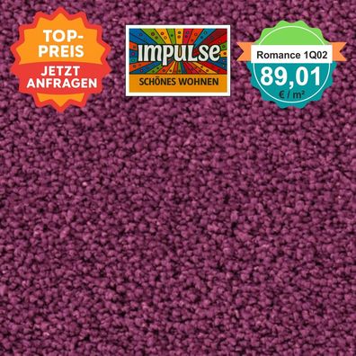 Vorwerk Romance 1Q02 Velours Teppichboden 4 m breit versandkostenfrei ab 5 m²