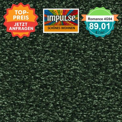 Vorwerk Romance 4G94 Velours Teppichboden 4 m breit versandkostenfrei ab 5 m²