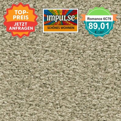 Vorwerk Romance 6C79 Velours Teppichboden 4 m breit versandkostenfrei ab 5 m²