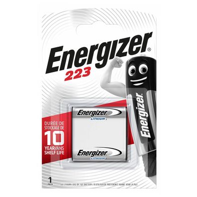 1x Energizer CR-P2 - DL223 Lithium Power Photo Batterie 6V im Blister CR P2