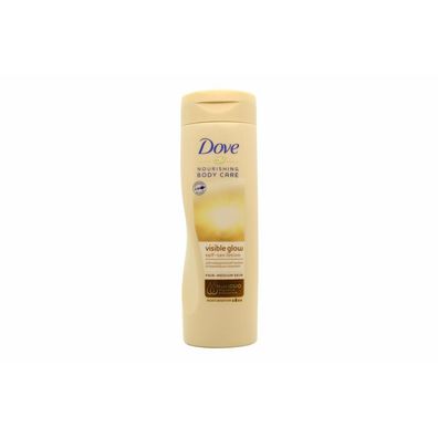 Dove Visible Glow Selbstbräuner Lotion 250ml - Hell bis Mittel