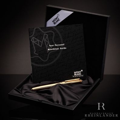 Montblanc Solitaire Vermeil 925 Sterling Classique Füllfederhalter ID 1445