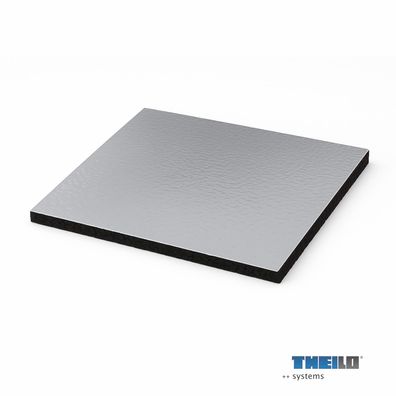 Theilo Stelzlager Pads – Alukaschiert - Größe: 8 x 220 x 220 mm