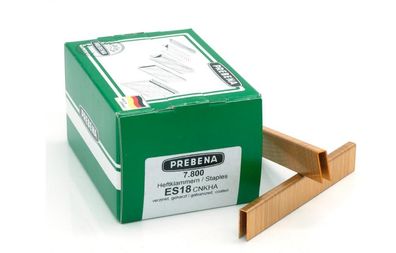 ES18CNKHA Heftklammern verzinkt, geharzt