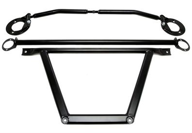 TA Technix Stahl Domstreben Kit schwarz passend für BMW 3er E36 6 Zylinder