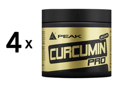 4 x Peak Curcumin Pro (60)