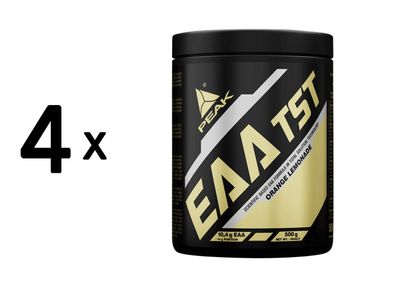 4 x Peak EAA TST (500g) Orange Lemonade