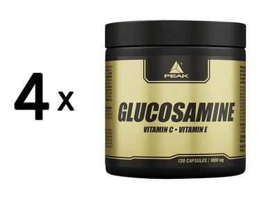 4 x Peak Glucosamine (120 Caps)