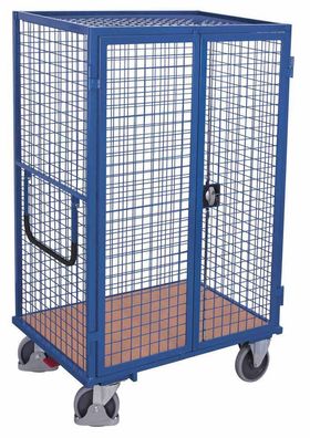 VARIOfit Etagenwagen fest verschweist Ladeflaeche 1245x785mm Anthrazitgrau RAL 7016