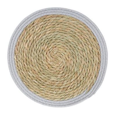 Tischmatte Boho Natural 40 cm grau Ambition