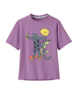 Patagonia Kids T-Shirt Cap Sw jaguar boogie: light violet