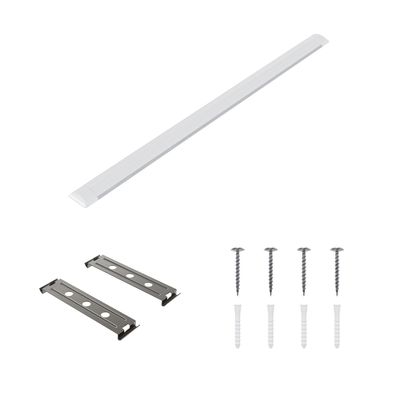 LED-Leuchte Röhren 120 cm Werkstattlampe Garagenlampe Deckenlampe Kellerlampe 10889