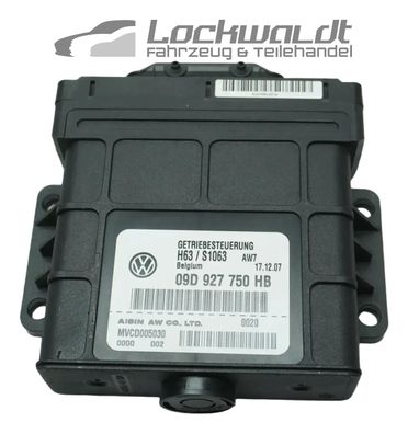 Steuergerät Getriebe Tiptronic Porsche Cayenne 9PA 957 Turbo 09D927750HB