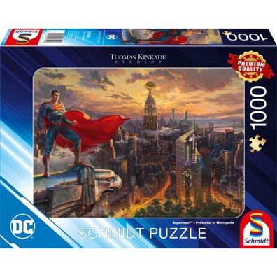 Superman Protector of Metropolis Puzzle 1000 Teile (Thomas Kinkade Collection)