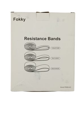 Resistance Bands Set Fitnessbänder mit 3 Widerstandsstufen mit Türanker Griffen