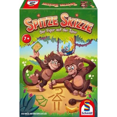 Spitze Skizze Kinderspiel