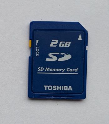 Toshiba 2GB SD Secure Digital 2 GB SD-M02G