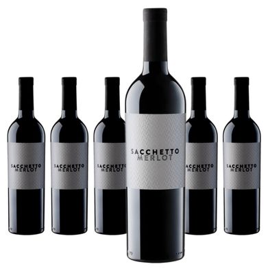 6 x Sacchetto Merlot Veneto IGT – 2023