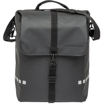 Fahrradtasche New Looxs Odense Single 17,5 Liter 32 x 16 x 38 cm - Schwarz