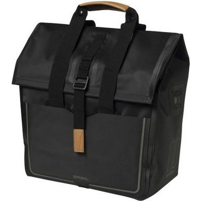 Fahrradtasche Basil Urban Dry Shopper 20 Liter 34 x 16 x 48 cm - Mattschwarz