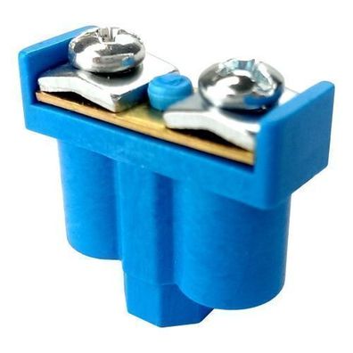 5 Stk. Doppelklemme Dosenklemmen Klemmen 2x1-4mm2 blau Kabelanschlüsse Klemme