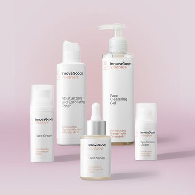 Pack Gesichtspflege-Routine Kombucha InnovaGoods