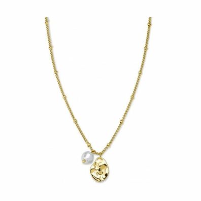 Gold-plated steel necklace with pendants Toccombo JTNPG-J446
