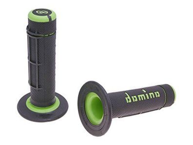 DOMINO Griffgummi "A020" Typ: Offroad, geschlossen schwarz / grün