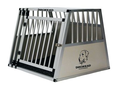 Doghead Hundetransportbox Alu 80x75x63 Comfort Neu Hundebox Hundekäfig Transportbox