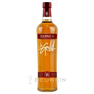 Roner La Gold Grappa Riserva 0,7 l
