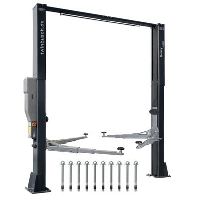 Twin Busch ® NEUE 2 Säulen Kfz Hebebühne 5000 kg barrierefrei - TW250B4.5-G