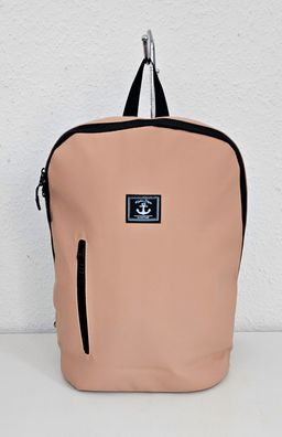 Unisex Rucksack Freizeitrucksack Reisen Arbeit Küsten-Style Wasserdicht in Beige