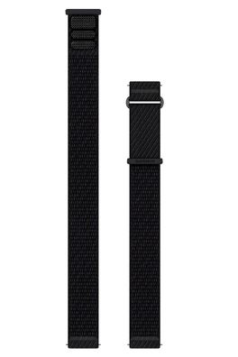 Garmin Wechsel-Armband Nylonband 20 mm Schiefer/Schwarz 010-14400-06