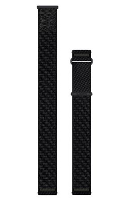 Garmin Wechsel-Armband Nylonband 22 mm Schiefer/Schwarz 010-14400-08