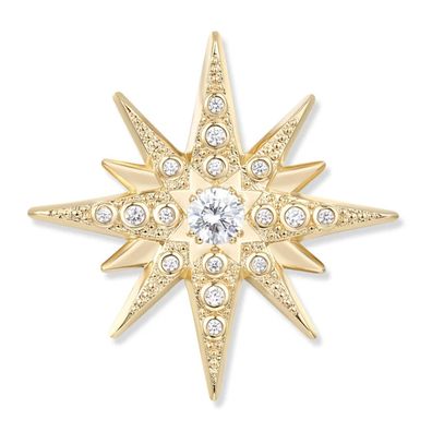 Seinerzeit Schmuck Anhänger Astra Stern Goldfarben SZA-3960-460