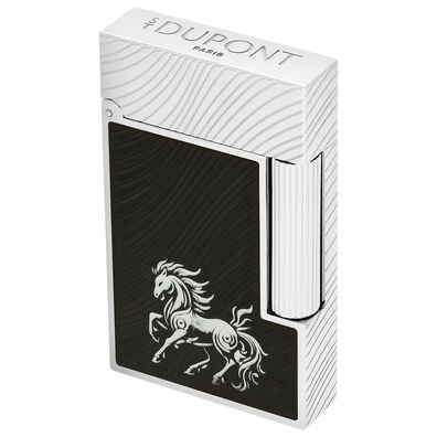 S.T. Dupont Feuerzeug Linie 2 Chinesisches Jahr des Pferdes C16088CL