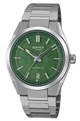 Casio Edifice Herren-Armbanduhr Automatik Stahl/Grün EFK-100D-3AER