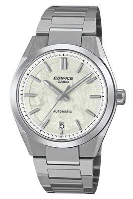 Casio Edifice Herrenuhr Automatik Stahl/Silberfarben EFK-100D-7AER