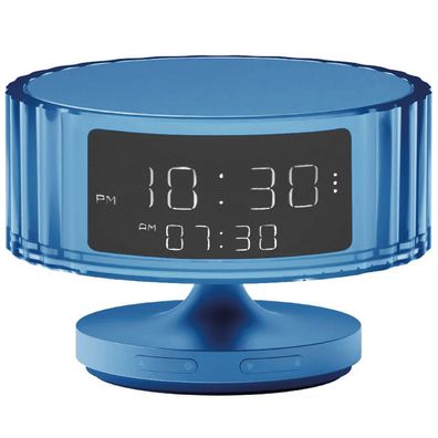 Stylistic Digitalwecker Hari Waves Blau