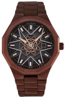 Holzkern Herrenuhr Solar Star Trek™ Tellarite Marmor/Violett
