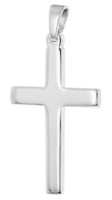trendor Schmuck Herren-Anhänger Kreuz 925 Silber 27 x 16 mm 21215