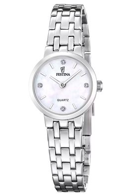 Festina Damen-Armbanduhr Quarz Perlmutt F20746/1