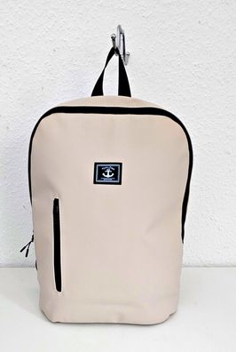 Unisex Rucksack Freizeitrucksack Reisen Arbeit Küsten-Style Wasserdicht helles Taupe