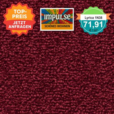 Vorwerk Lyrica 1N38 Velours Teppichboden 4 oder 5 m breit - versandkostenfrei ab 5 m²