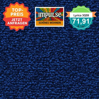 Vorwerk Lyrica 3Q59 Velours Teppichboden 4 oder 5 m breit - versandkostenfrei ab 5 m²